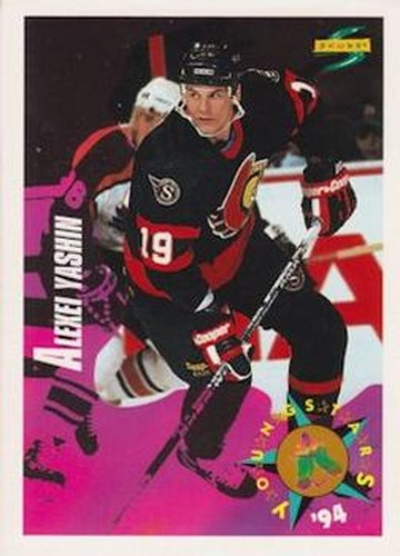 #253 Alexei Yashin - Ottawa Senators - 1994-95 Score Hockey