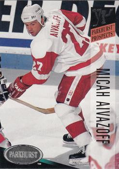 #253 Micah Aivazoff - Detroit Red Wings - 1993-94 Parkhurst Hockey