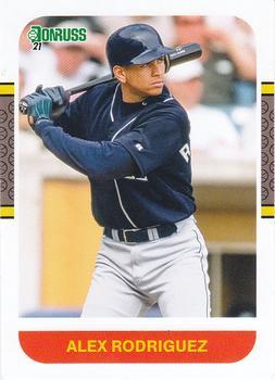#253 Alex Rodriguez - Seattle Mariners - 2021 Donruss Baseball