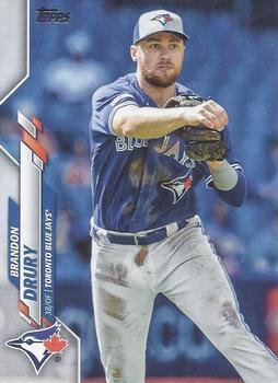 #253 Brandon Drury - Toronto Blue Jays - 2020 Topps Baseball
