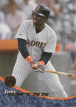 #254 Tony Gwynn - San Diego Padres - 1994 Leaf Baseball