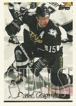 #254 Dave Gagner - Dallas Stars - 1995-96 Topps Hockey