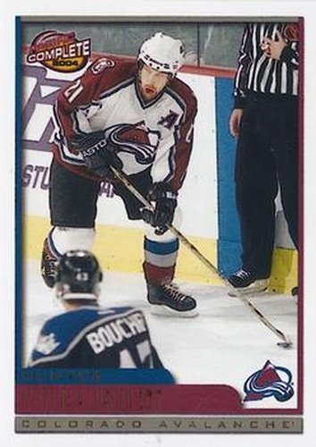#254 Peter Forsberg - Colorado Avalanche - 2003-04 Pacific Complete Hockey