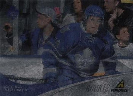 #254 Matt Frattin - Toronto Maple Leafs - 2011-12 Panini Pinnacle Hockey