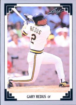 #254 Gary Redus - Pittsburgh Pirates - 1991 Leaf Baseball