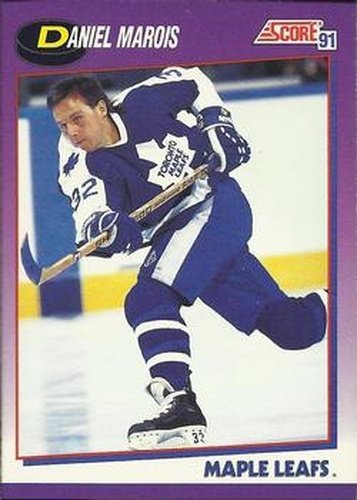 #254 Daniel Marois - Toronto Maple Leafs - 1991-92 Score American Hockey