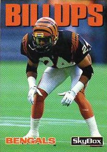 #254 Lewis Billups - Cincinnati Bengals - 1992 SkyBox Impact Football