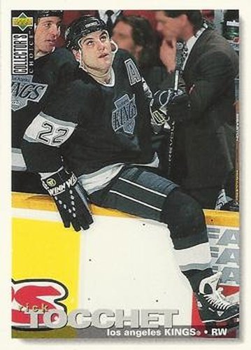 #254 Rick Tocchet - Los Angeles Kings - 1995-96 Collector's Choice Hockey