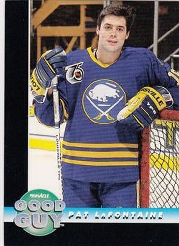 #254 Pat LaFontaine - Buffalo Sabres - 1992-93 Pinnacle Canadian Hockey