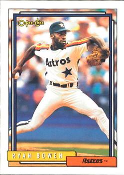 #254 Ryan Bowen - Houston Astros - 1992 O-Pee-Chee Baseball