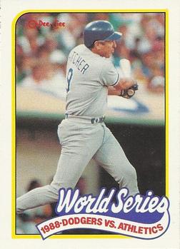 #254 1988 World Series Game 5 - Los Angeles Dodgers - 1989 O-Pee-Chee Baseball
