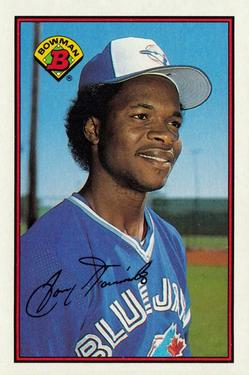 #254 Tony Fernandez - Toronto Blue Jays - 1989 Bowman Baseball
