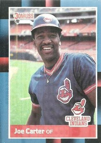 #254 Joe Carter - Cleveland Indians - 1988 Donruss Baseball