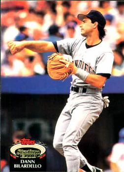 #254 Dann Bilardello - San Diego Padres - 1992 Stadium Club Baseball