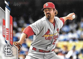 #254 Andrew Miller - St. Louis Cardinals - 2020 Topps Baseball