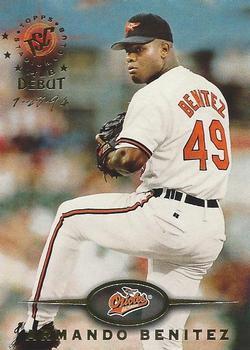 #254 Armando Benitez - Baltimore Orioles - 1995 Stadium Club Baseball