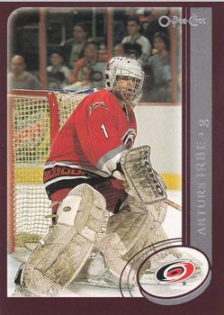 #254 Arturs Irbe - Carolina Hurricanes - 2002-03 O-Pee-Chee Hockey