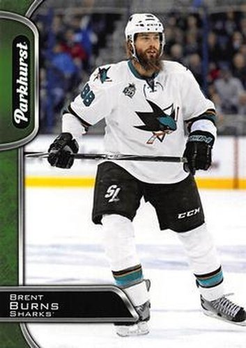 #254 Brent Burns - San Jose Sharks - 2016-17 Parkhurst Hockey
