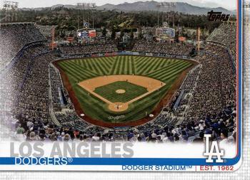 #254 Dodger Stadium - Los Angeles Dodgers - 2019 Topps Baseball