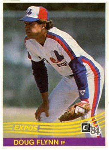 #254 Doug Flynn - Montreal Expos - 1984 Donruss Baseball