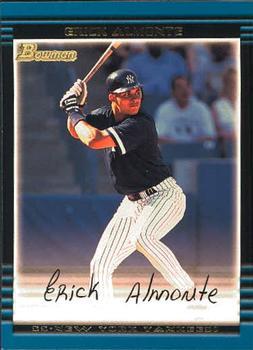#254 Erick Almonte - New York Yankees - 2002 Bowman Baseball