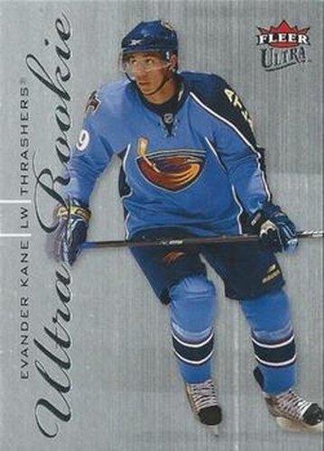 #254 Evander Kane - Atlanta Thrashers - 2009-10 Ultra Hockey