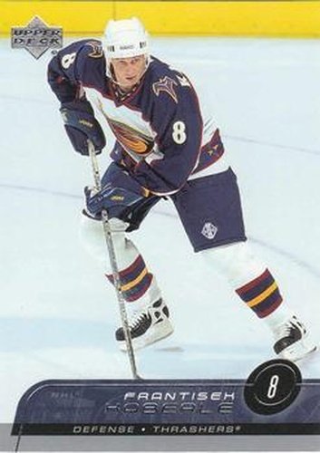 #254 Frantisek Kaberle - Atlanta Thrashers - 2002-03 Upper Deck Hockey