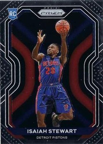 #254 Isaiah Stewart - Detroit Pistons - 2020-21 Panini Prizm Basketball