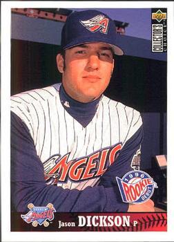 #254 Jason Dickson - Anaheim Angels - 1997 Collector's Choice Baseball