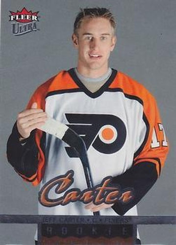 #254 Jeff Carter - Philadelphia Flyers - 2005-06 Ultra Hockey