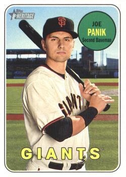 #254 Joe Panik - San Francisco Giants - 2018 Topps Heritage Baseball