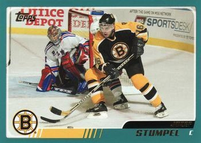 #254 Jozef Stumpel - Boston Bruins - 2003-04 Topps Hockey