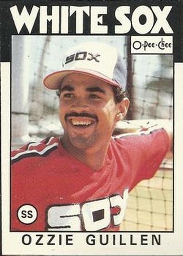 #254 Ozzie Guillen - Chicago White Sox - 1986 O-Pee-Chee Baseball