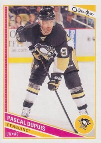 #254 Pascal Dupuis - Pittsburgh Penguins - 2013-14 O-Pee-Chee Hockey