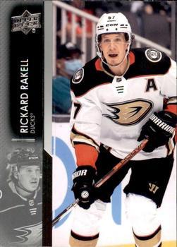 #254 Rickard Rakell - Anaheim Ducks - 2021-22 Upper Deck Hockey