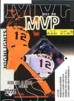 #254 Roberto Alomar - Baltimore Orioles - 1999 Upper Deck Baseball