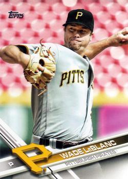 #254 Wade LeBlanc - Pittsburgh Pirates - 2017 Topps Baseball