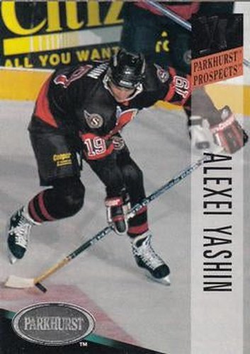 #254 Alexei Yashin - Ottawa Senators - 1993-94 Parkhurst Hockey