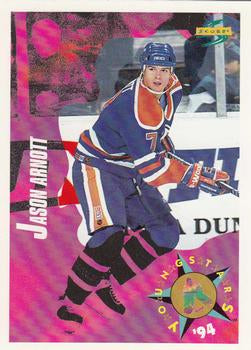 #254 Jason Arnott - Edmonton Oilers - 1994-95 Score Hockey