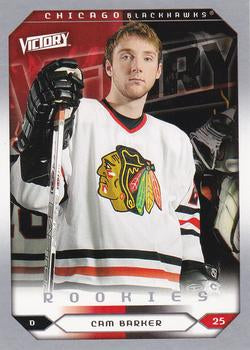 #254 Cam Barker - Chicago Blackhawks - 2005-06 Upper Deck Victory Hockey