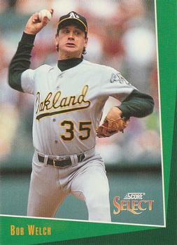 #254 Bob Welch - Oakland Athletics - 1993 Select Baseball