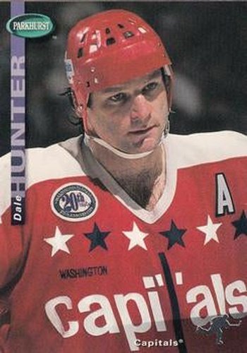 #254 Dale Hunter - Washington Capitals - 1994-95 Parkhurst Hockey
