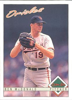 #254 Ben McDonald - Baltimore Orioles - 1993 O-Pee-Chee Baseball