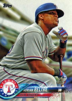 #254 Adrian Beltre - Texas Rangers - 2018 Topps Baseball