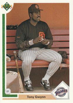 #255 Tony Gwynn - San Diego Padres - 1991 Upper Deck Baseball