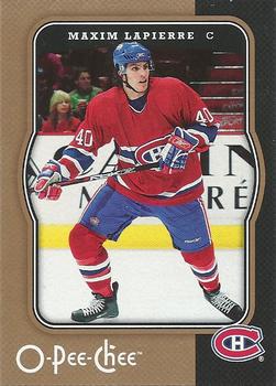 #255 Maxim Lapierre - Montreal Canadiens - 2007-08 O-Pee-Chee Hockey
