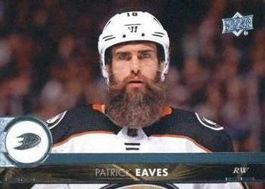 #255 Patrick Eaves - Anaheim Ducks - 2017-18 Upper Deck Hockey