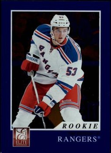 #255 Tim Erixon - New York Rangers - 2011-12 Panini Elite Hockey