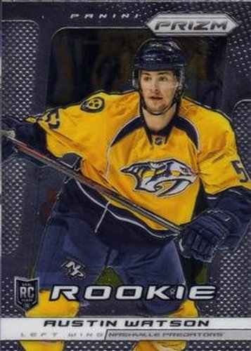 #255 Austin Watson - Nashville Predators - 2013-14 Panini Prizm Hockey
