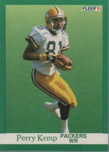 #255 Perry Kemp - Green Bay Packers - 1991 Fleer Football